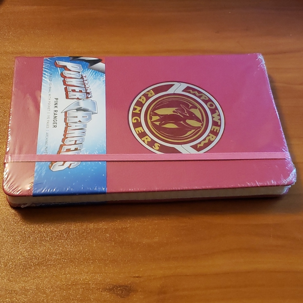 Journal Saban's Power Rangers Pink Ranger Hardcover Ruled with Pocket - Picture 4 of 6